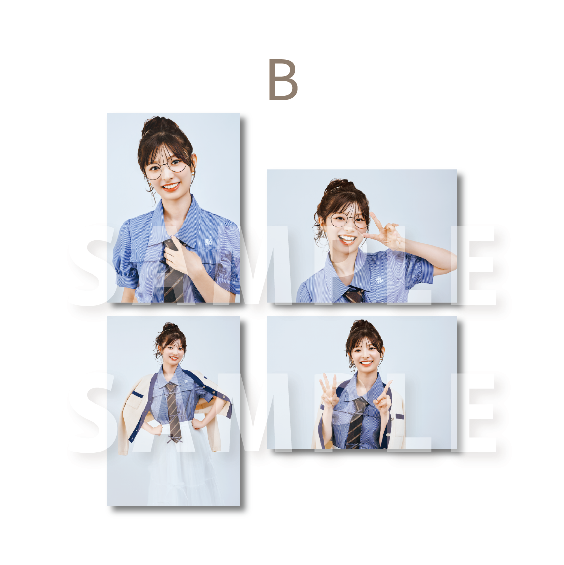 L判ブロマイド4枚セット