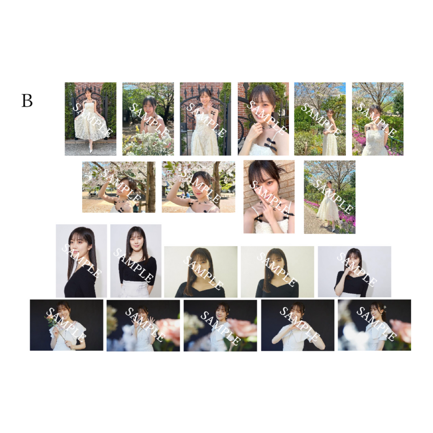 ランダムブロマイド Bセット(5枚1セット)