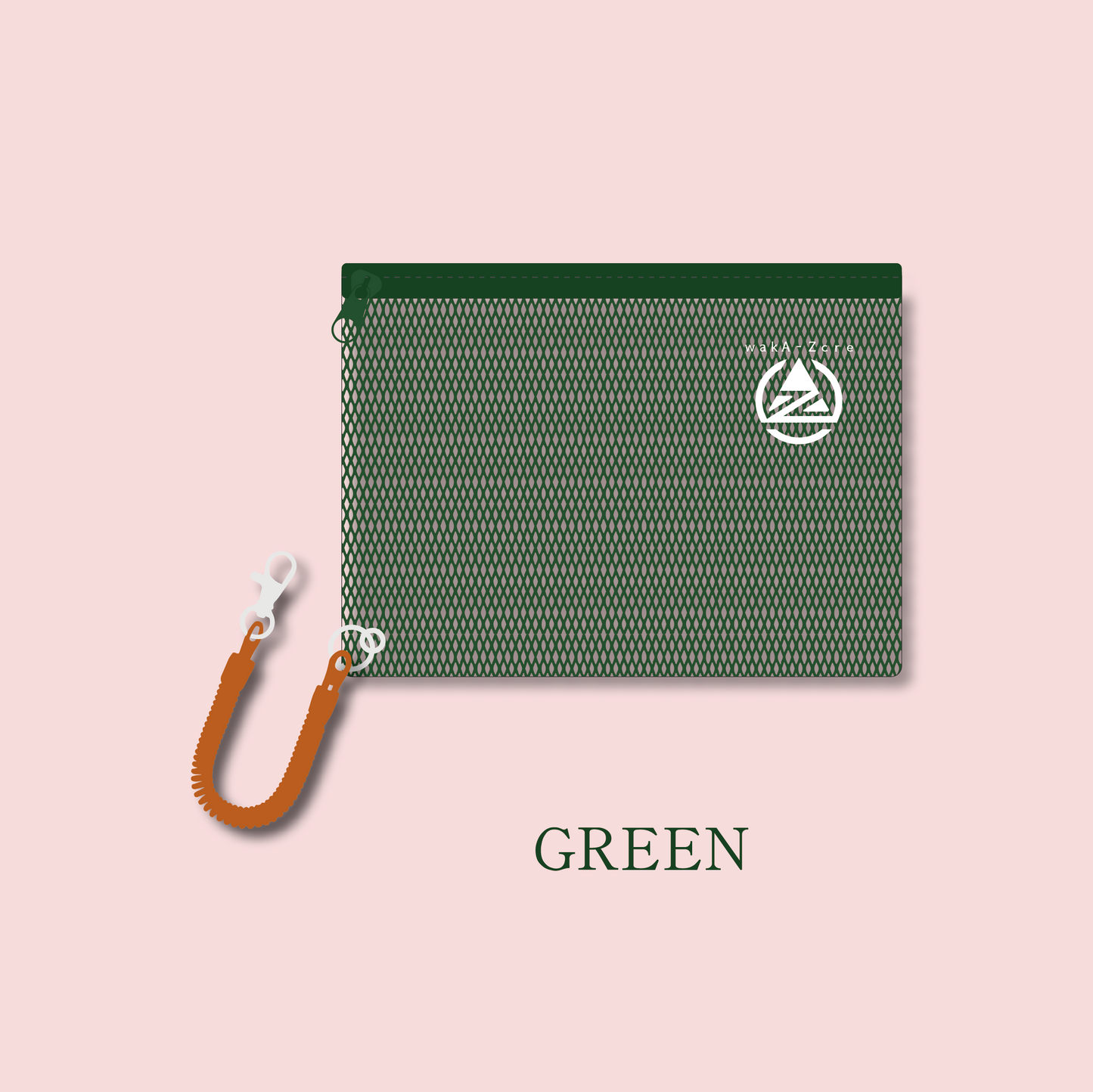 <wakA-Zcre> Mesh Pouch