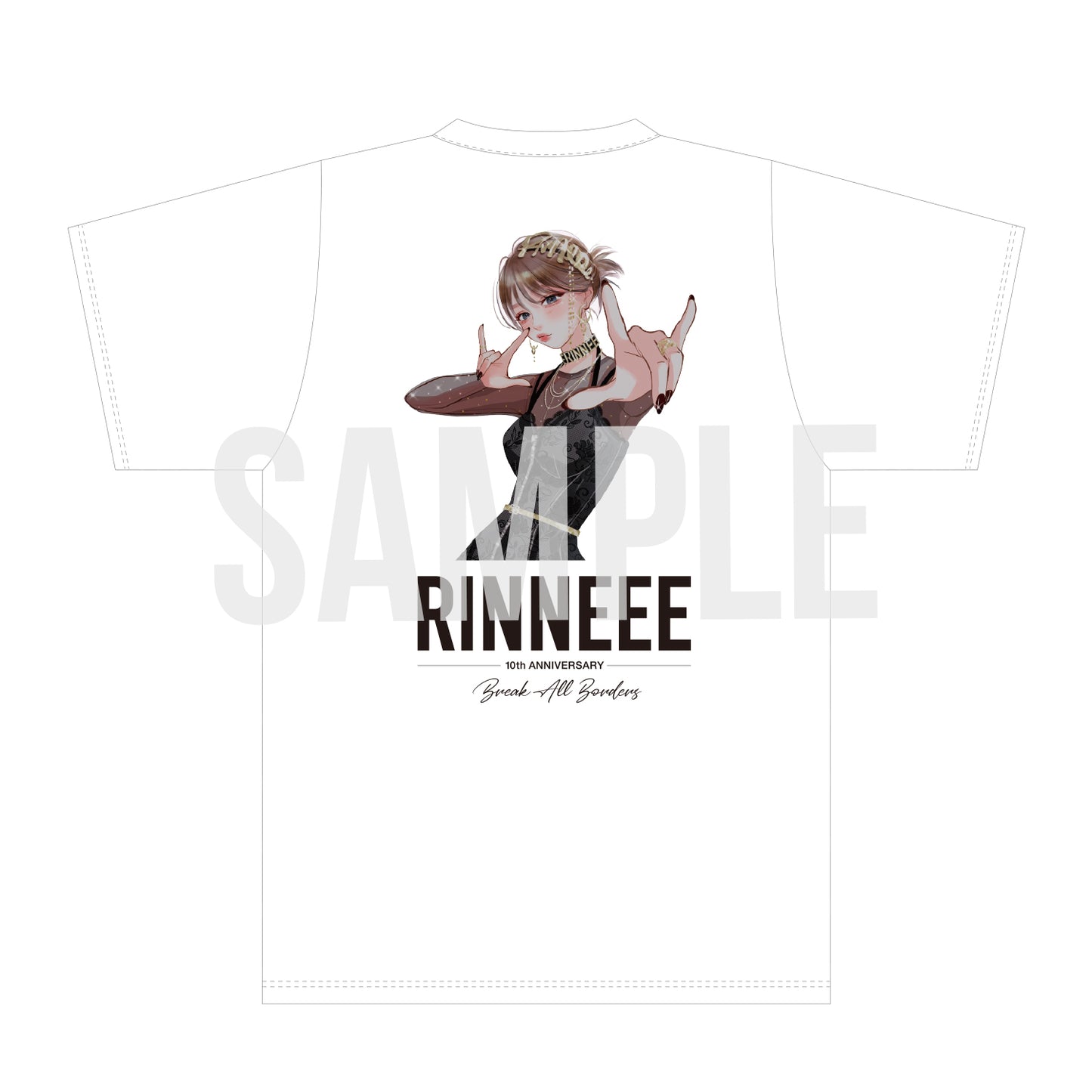 吉田凜音 10周年記念ビジュアルTシャツ